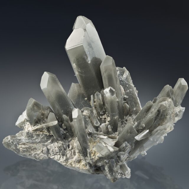 Phantomquarz aus dem Calfeisental SG, Sammlung Peter Kürsteiner, Foto Thomas Schüpbach